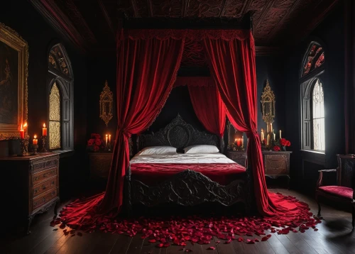 bedchamber,ornate room,victorian room,four poster,chambre,bedroom,wade rooms,dracula's birthplace,great room,sleeping room,danish room,hotel de cluny,venice italy gritti palace,bedspread,bedrooms,guest room,bedspreads,bridal suite,sumptuous,bed,Illustration,Realistic Fantasy,Realistic Fantasy 03