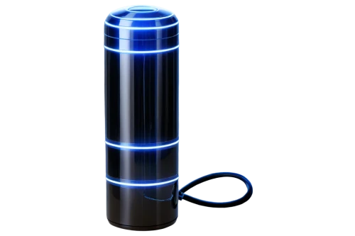 a flashlight,cylinder,arrestor,oxygen cylinder,portable light,battery icon,torch tip,sonoluminescence,plasma lamp,blue light,tactical flashlight,cinema 4d,aluminum tube,condenser microphone,atomizers,cylindrical,flashlight,thermos,co2 cylinders,blue lamp,Conceptual Art,Daily,Daily 22