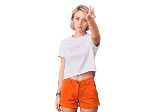 orange,annabeth,orangish,orange color,bright orange,orange half,salmon color,summer items,orangy,girl on a white background,wallis day,peach color,oranje,portrait background,orange cream,shorts,tangerine,salmon pink,in shorts,female model,Illustration,Black and White,Black and White 10