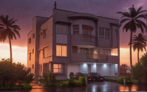 apartment house,apartment block,apartment building,monsoon,an apartment,rainy season,dreamhouse,apartment complex,townhomes,tropical house,residencial,modern house,townhome,rainy,monsoons,rainstorm,apartments,ikoyi,after rain,townhouse,Photography,General,Realistic