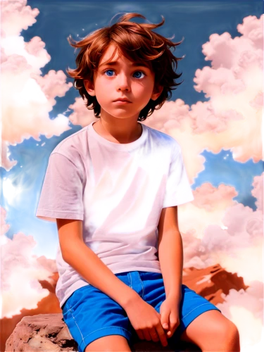 world digital painting,digital painting,sky,colorizing,children's background,digital art,digital artwork,crayon background,photo manipulation,image manipulation,portrait background,colorization,cloudmont,cielo,boy praying,photoshop manipulation,apraxia,ciccolo,kids illustration,boyhood,Illustration,Realistic Fantasy,Realistic Fantasy 39