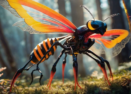 zygaena,ichneumon,praeger,butterflyer,insecticon,flying insect,inotera,wasp,medium-sized wasp,winged insect,rufipes,field wasp,clearwing,eega,drone bee,hornet hover fly,insectivore,sawflies,polistes,insects,Conceptual Art,Sci-Fi,Sci-Fi 13