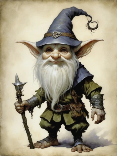 radagast,gnome,gnomish,dwarf sundheim,lutin,gnomon,scandia gnomes,dwarf,daggar,male elf,gnome ice skating,the wizard,dwarven,rincewind,gangplank,elfie,gnomeo,gnomes,christmas gnome,jarlaxle,Illustration,Realistic Fantasy,Realistic Fantasy 14