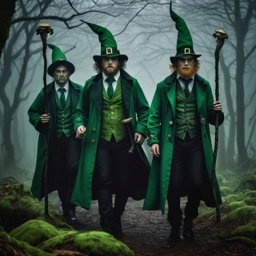 triwizard,raconteurs,leprechauns,irishmen,patrol,wizards,slytherin,greenslade,gravediggers,baskervilles,serjeants,greenhorns,happy st patrick's day,trumpet creepers,volturi,broomsticks,undertakers,elves,witchfinder,highwaymen,Illustration,Black and White,Black and White 13