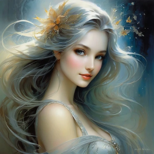 white rose snow queen,faery,fairy queen,faerie,peignoir,galadriel,fairie,fantasy portrait,the snow queen,behenna,amphitrite,fantasy art,undine,diwata,mystical portrait of a girl,fairest,fairy tale character,janna,sirene,fairy,Illustration,Realistic Fantasy,Realistic Fantasy 16