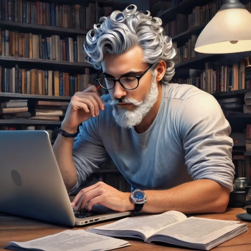 reading glasses,man with a computer,genealogists,professeur,graybeard,bibliographer,professedly,blogger icon,publish a book online,rodenstock,publish e-book online,yiannopoulos,distance learning,digitization of library,content writers,genealogist,scholar,online courses,librarian,professorial,Conceptual Art,Fantasy,Fantasy 24