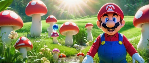 toadstools,marios,toadstool,super mario brothers,mushroom landscape,mushrooming,mario,club mushroom,mushroom island,red mushroom,mushroomed,inocybe,morio,shrooms,juglandaceae,mushrooms,mario bros,pluteus,conocybe,paisano,Conceptual Art,Sci-Fi,Sci-Fi 04