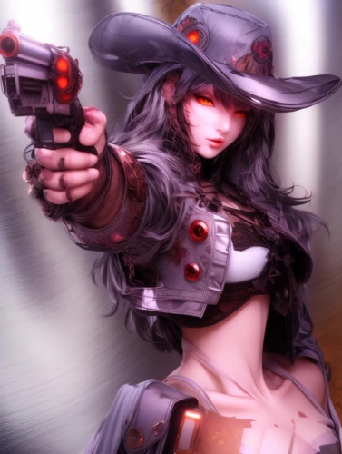 caitlyn,hellsing,ashe,gunslinger,helsing,mcree,revy,cowgirl,cowpoke,blunderbuss,girl with gun,ilsa,gunfighter,gunslingers,girl with a gun,dragunov,derringer,shootist,longmei,barbossa