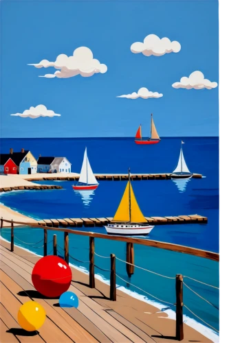 sailing boats,beach huts,sailboats,sireau,wooden boats,wooden pier,seaside resort,regatta,sehested,marken,seaside country,pallant,fishing boats,peinture,havre,cowes,puttnam,butzer,mesdag,sea landscape,Art,Artistic Painting,Artistic Painting 25