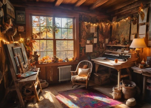 the living room of a photographer,the little girl's room,cabin,country cottage,study room,sewing room,the cabin in the mountains,bohemian art,danish room,children's bedroom,writing desk,workroom,computer room,great room,ornate room,rustic aesthetic,children's room,victorian room,home office,abandoned room,Photography,Artistic Photography,Artistic Photography 04
