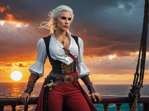 ciri,scarlet sail,pirate,targaryen,daenerys,thalassa,barbossa,yachtswoman,agron,pirating,kattegat,cressida,sigyn,pirate treasure,eretria,fireship,swashbuckler,seregil,pirate ship,sea fantasy,Illustration,Abstract Fantasy,Abstract Fantasy 11