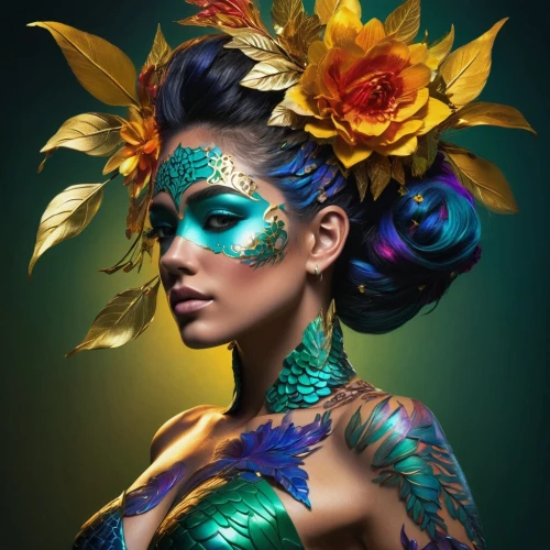 body painting,bodypainting,bodypaint,fairy peacock,body art,neon body painting,sirena,mermaid vectors,diwata,exotic flower,fairie,faerie,mermaid background,peacock,mermaid,colorful floral,faery,fantasy art,flower fairy,boho art style,Photography,Artistic Photography,Artistic Photography 08