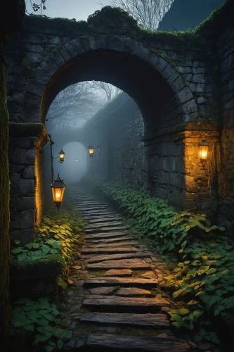 the mystical path,hollow way,pathway,passageway,walkway,winding steps,hiking path,stone stairway,the path,stone stairs,forest path,passageways,path,wooden path,stone bridge,paths,pathways,abandoned places,sentier,hangman's bridge,Photography,Documentary Photography,Documentary Photography 28