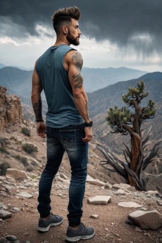 wightman,desert background,jeans background,derivable,badlands,jonassaint,joshua trees,osmin,mojave desert,photo manipulation,vaas,denim background,landscape background,skillet,redfield,wasteland,photoshop manipulation,photo shoot with edit,trespassing,desierto,Art,Classical Oil Painting,Classical Oil Painting 35