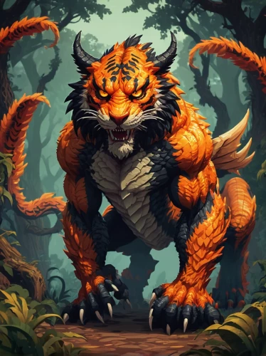 rakshasa,sabretooth,forest king lion,earthshaker,tigor,jayasimha,chestnut tiger,a tiger,tairona,neibaur,sabertooth,tigerish,golias,ruettiger,kornak,bolliger,orangist,guhagar,tiger,hottiger,Unique,Pixel,Pixel 04