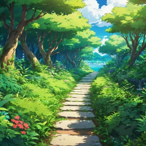 forest path,pathway,wooden path,hiking path,forest road,tree lined path,path,forest glade,the path,paths,the mystical path,forest,forest walk,green forest,forest background,trail,forest landscape,fairy forest,forest of dreams,pathways,Illustration,Japanese style,Japanese Style 03