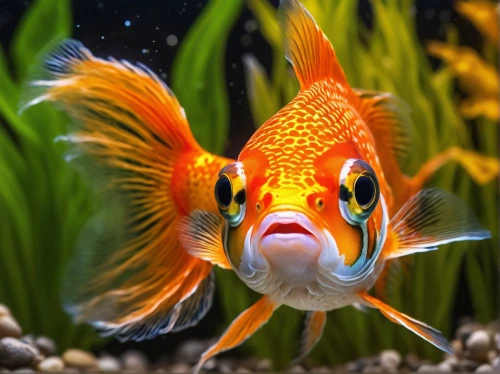 ornamental fish,foxface fish,squirrelfish,beautiful fish,discus fish,karp,gold fish,swordtail,goldfish,fish pictures,napoleon fish,cichlid,snapfish,discus cichlid,glassfish,underwater fish,playfish,phatfish,fighting fish,hawkfish,Illustration,Realistic Fantasy,Realistic Fantasy 34