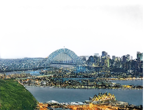 sydney skyline,terraformed,sydney outlook,sydneyharbour,aucklanders,aucklander,subtropics,science world,simcity,seattleite,auckland,niteroi,citadel hill,taronga,sydney harbour,view over sydney,manukau,milsons point,kirribilli,megacities,Conceptual Art,Daily,Daily 18