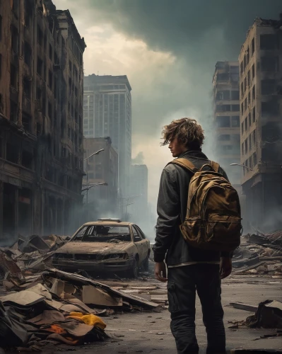 post apocalyptic,abnegation,postapocalyptic,post-apocalyptic landscape,cloverland,cloverfield,apocalyptic,destroyed city,hondros,chronicle,hooten,counterinsurgent,apocalypse,dystopian,homefront,europacorp,initiates,lost in war,apocalyptically,survivalism,Conceptual Art,Oil color,Oil Color 11