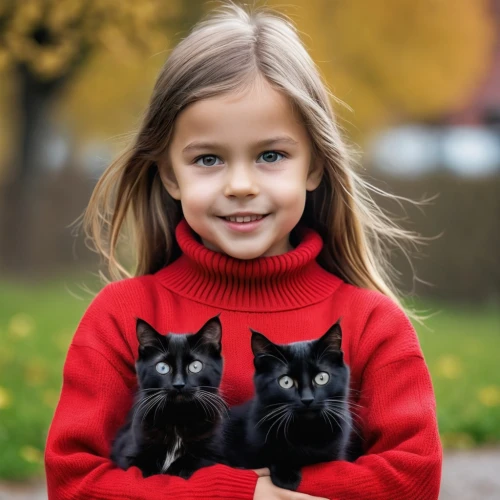 pet black,little boy and girl,black cat,toxoplasmosis,familiars,cute cat,european shorthair,cat lovers,halloween black cat,girl and boy outdoor,breed cat,children's eyes,two cats,kittens,cat look,little cat,little girls,children's background,cat european,baby cats,Photography,General,Realistic