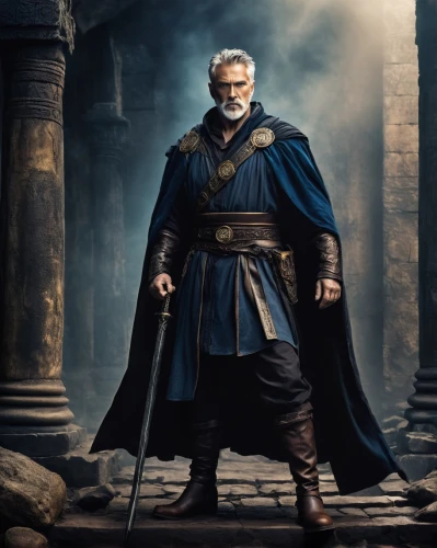 uther,hanhardt,maester,vorenus,wotan,aegon,vergil,ragnar,theophanes,ghul,heroico,rhodian,dooku,heihachi,branagh,plutarch,themistocles,khilji,mengsk,zacharias,Illustration,Japanese style,Japanese Style 18