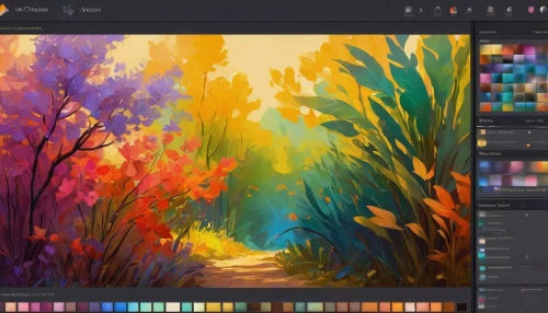 color picker,saturated colors,rainbow color palette,overpainting,crayon background,watercolor background,colorful background,krita,coloristic,painterly,color fields,foliage coloring,color palette,paintbox,colorations,color is changable in ps,post impressionist,palette,colorful water,water colors,Illustration,Realistic Fantasy,Realistic Fantasy 04