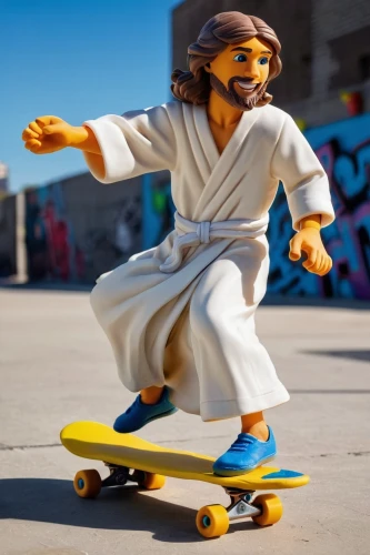 jesus figure,jeshua,iesus,statue jesus,christus,fusus,sechrist,jesusa,skateboards,ihesus,malto,son of god,yeshua,skateboard,wwjd,christianized,skate board,sand board,yesus,skater,Unique,3D,Clay