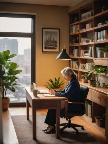 blonde woman reading a newspaper,writing desk,telecommuter,telecommuting,man with a computer,elderly lady,mclachlin,telecommute,girl at the computer,secretarial,workspaces,working space,in a working environment,girl studying,bibliographer,genealogists,work at home,study room,home office,woman drinking coffee,Photography,Documentary Photography,Documentary Photography 01