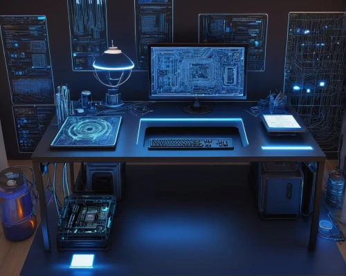 computer room,fractal design,computer workstation,replicators,mainframes,workstations,laboratory,computer system,computer art,desktops,microenvironment,computerized,computer graphic,research station,the server room,workbench,consoles,computer,supercomputer,eniac,Illustration,Black and White,Black and White 13