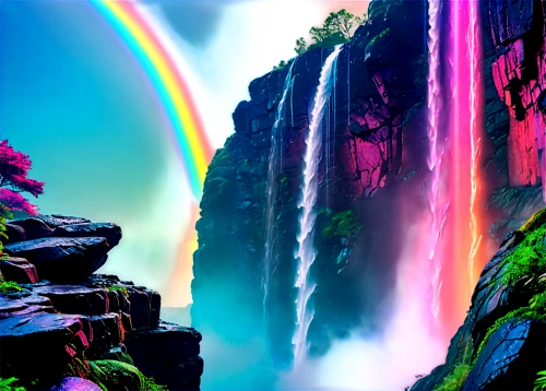 rainbow background,rainbow bridge,colorful background,background colorful,waterval,victoria falls,rainbow,bifrost,rainbow colors,rainbows,waterfalls,windows wallpaper,water fall,waterfall,nature wallpaper,abstract rainbow,colors rainbow,arcobaleno,colorful water,nature background,Conceptual Art,Sci-Fi,Sci-Fi 27