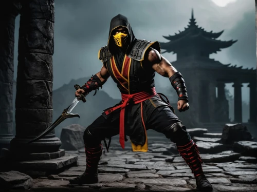 kotal,kombat,mkx,osirian,cyrax,revan,kabal,kuei,hyborian,raziel,scorpion,elkan,izanagi,azrael,kitana,assassin,tamluk,strider,shadowboxer,hoplite,Art,Classical Oil Painting,Classical Oil Painting 21