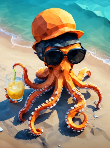 fun octopus,squid game card,octo,octopus vector graphic,octopi,squid game,cephalopod,octopus,beachcomber,garrison,pulpo,octopussy,squid rings,kraken,squid,octopuses,cephalopods,beachgoer,intersquid,cephissus,Unique,3D,Low Poly