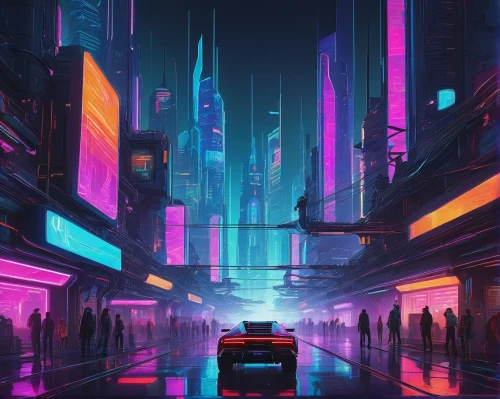 cyberpunk,cybercity,colorful city,cityscape,futuristic landscape,synth,cyberscene,neon arrows,fantasy city,cybertown,autopia,futuristic,metropolis,cyberworld,urban,polara,bladerunner,80's design,neon,brum,Conceptual Art,Daily,Daily 29