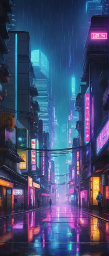 shinjuku,cybercity,tokyo city,akiba,kamurocho,akihabara,cyberpunk,tokyo,colorful city,susukino,cybertown,kabukiman,monogatari,kabukicho,nadesico,cyberscene,shimbashi,ikebukuro,honolulu,cityscape,Illustration,Retro,Retro 23