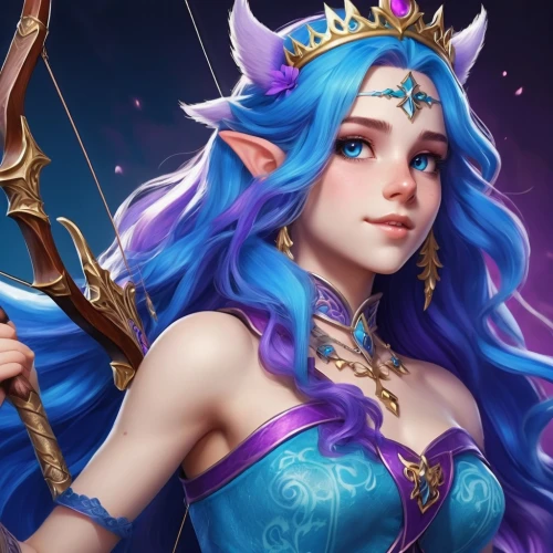 rafaela,sona,diana,jaina,vaira,blue enchantress,lalazarian,llyra,etheria,lorelai,liliana,mervat,zodiac sign libra,janna,brighid,elysa,kriemhild,kaisa,monsoon banner,alani,Conceptual Art,Fantasy,Fantasy 31