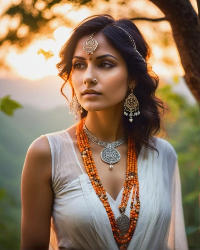 ashoka,panchali,indian woman,gitanjali,mandodari,avantika,padmaja,varalakshmi,hydari,vaishnavi,devaki,apsara,tirunal,abhinaya,revati,janaki,shobana,pavitra,chrysomya,jyotisha,Art,Artistic Painting,Artistic Painting 24