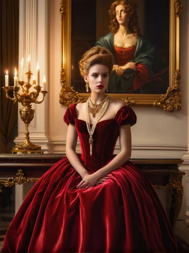 latynina,lady in red,red gown,man in red dress,habanera,queen of hearts,countess,principessa,herodias,girl in red dress,gothic portrait,vaganova,elizaveta,noblewoman,yelizaveta,yasumasa,karenina,rosenkavalier,emperatriz,cinderella,Photography,Artistic Photography,Artistic Photography 09