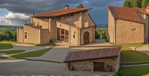 agritubel,abbaye de belloc,fortified church,villenueve,domaine,stone houses,hameau,abbaye,private estate,tuscany,crematorium,south tyrol,lalanne,bucovina,maisons,tuscan,monbazillac castle,medieval castle,monasterium,volterra,Photography,General,Realistic