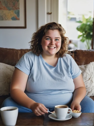 girl with cereal bowl,woman drinking coffee,nsv,cico,woman eating apple,bariatric,bbw,cuppa,anele,woman at cafe,woman holding pie,holding cup,lbbw,café au lait,barista,matea,foodgoddess,dietitian,diet icon,fat,Illustration,Children,Children 03