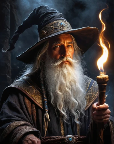 wizard,the wizard,rincewind,radagast,gandalf,sorcerer,raistlin,magidsohn,dumbledore,enchanter,magus,wizards,archmage,sorcerers,mage,spellcasting,dumble,fantasy portrait,wizardly,sorceror,Conceptual Art,Oil color,Oil Color 09