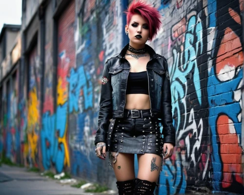 punk,punk design,rock chick,punkish,punky,goth woman,brick wall background,ashlee,red brick wall,deathrock,subcultures,gothic dress,alleyways,lauper,streampunk,alleys,klayton,cyberpunks,alleyway,celldweller,Art,Classical Oil Painting,Classical Oil Painting 30