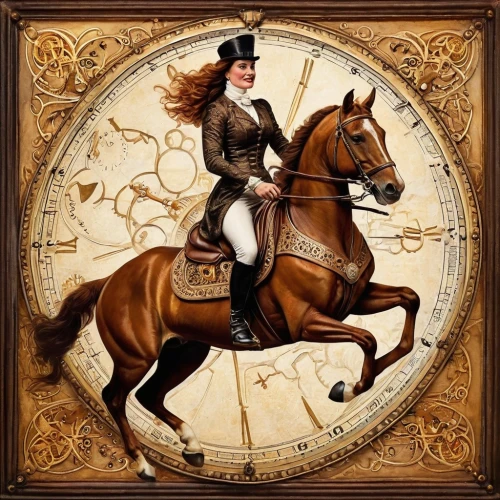 girl with a wheel,longcase,celebutante,antiquorum,clockmaker,horologist,horologium,wall clock,harlequinade,horological,kupfernagel,pocketwatch,clock face,horology,vacheron,astrolabe,musée d'orsay,tock,jaquet,clockmakers,Illustration,Realistic Fantasy,Realistic Fantasy 13