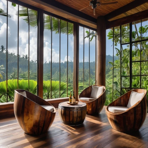 ubud,amanresorts,bamboo curtain,rwanda,tree house hotel,wooden windows,srilanka,luxury bathroom,coorg,kamandalu,bali,anantara,tea plantations,rainforests,bamboo plants,teagarden,indonesia,southeast asia,kerala,tropical house,Photography,General,Realistic