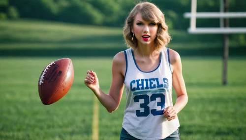 quarterback,footballs,football player,gridiron,swifty,touchdowns,sports girl,balancing on the football field,taytay,american football coach,madden,swifter,touchbacks,aylor,football field,goalkick,deflate,touchback,pigskin,manning,Unique,3D,Toy