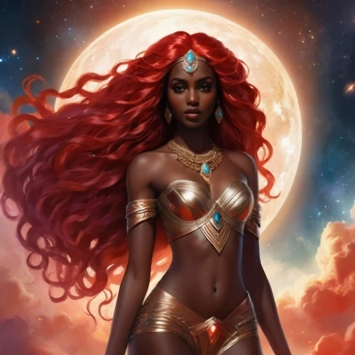 binti,niobe,ororo,starfire,nubia,barsoom,fantasy woman,anakara,amora,teairra,nubian,sisoulith,huiraatira,sekhmet,oshun,kalima,neith,akasha,teferi,kunbi