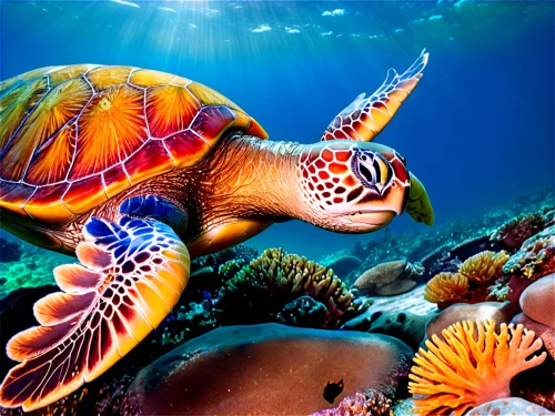 sea turtle,loggerhead turtle,sea life underwater,marine life,green turtle,marine animal,underwater world,loggerhead,caretta,sea animals,hawksbill,coral reef,great barrier reef,underwater background,sea animal,sea life,tortugas,sea creatures,snorkeling,underwater landscape,Illustration,Retro,Retro 13