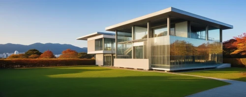 modern house,modern architecture,golf lawn,cubic house,cube house,artificial grass,swiss house,smart house,lohaus,beautiful home,architektur,residential house,dunes house,luxury property,private house,glickenhaus,dreamhouse,oticon,mirror house,house in the mountains,Photography,General,Realistic