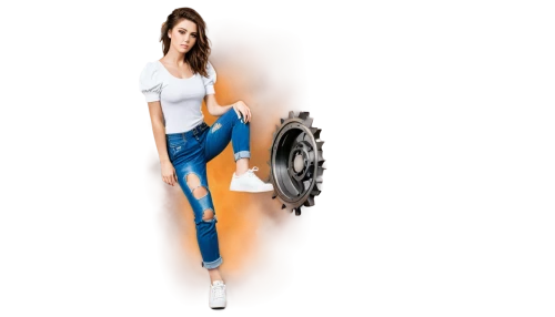 derivable,girl with a wheel,jeans background,minibike,segway,monowheel,motorscooter,wheelspin,motorbike,woman bicycle,sportbike,wheel chair,motorcycle,automobile racer,iron wheels,image manipulation,motorcyclist,motorbikes,scootering,stuntwoman,Conceptual Art,Fantasy,Fantasy 25