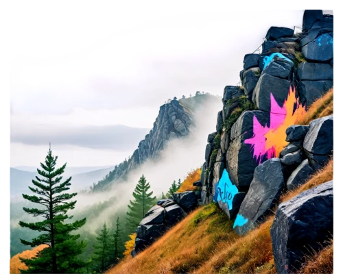 alpine crossing,mountain flower,mountain flowers,cliffside,rock painting,colored rock,mountain scene,cartoon video game background,cliffsides,background with stones,mountainside,mountain stone edge,5 dragon peak,mountainsides,mountain slope,high mountains,mountain world,rock needle,spruce needle,3d background,Art,Classical Oil Painting,Classical Oil Painting 44