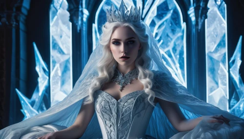 ice queen,the snow queen,white rose snow queen,galadriel,daenerys,elsa,valar,ice princess,dany,sigyn,celeborn,aegon,silverthrone,winterblueher,queen cage,esperion,margairaz,imerys,suit of the snow maiden,eternal snow,Art,Artistic Painting,Artistic Painting 08